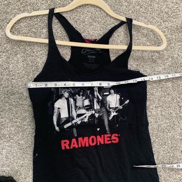 Bravado Ramones Black Racerback Tank Top Size Small - Picture 6 of 6